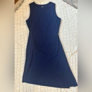Michael Kors Women’s Large Dark Blue Cotton Dress